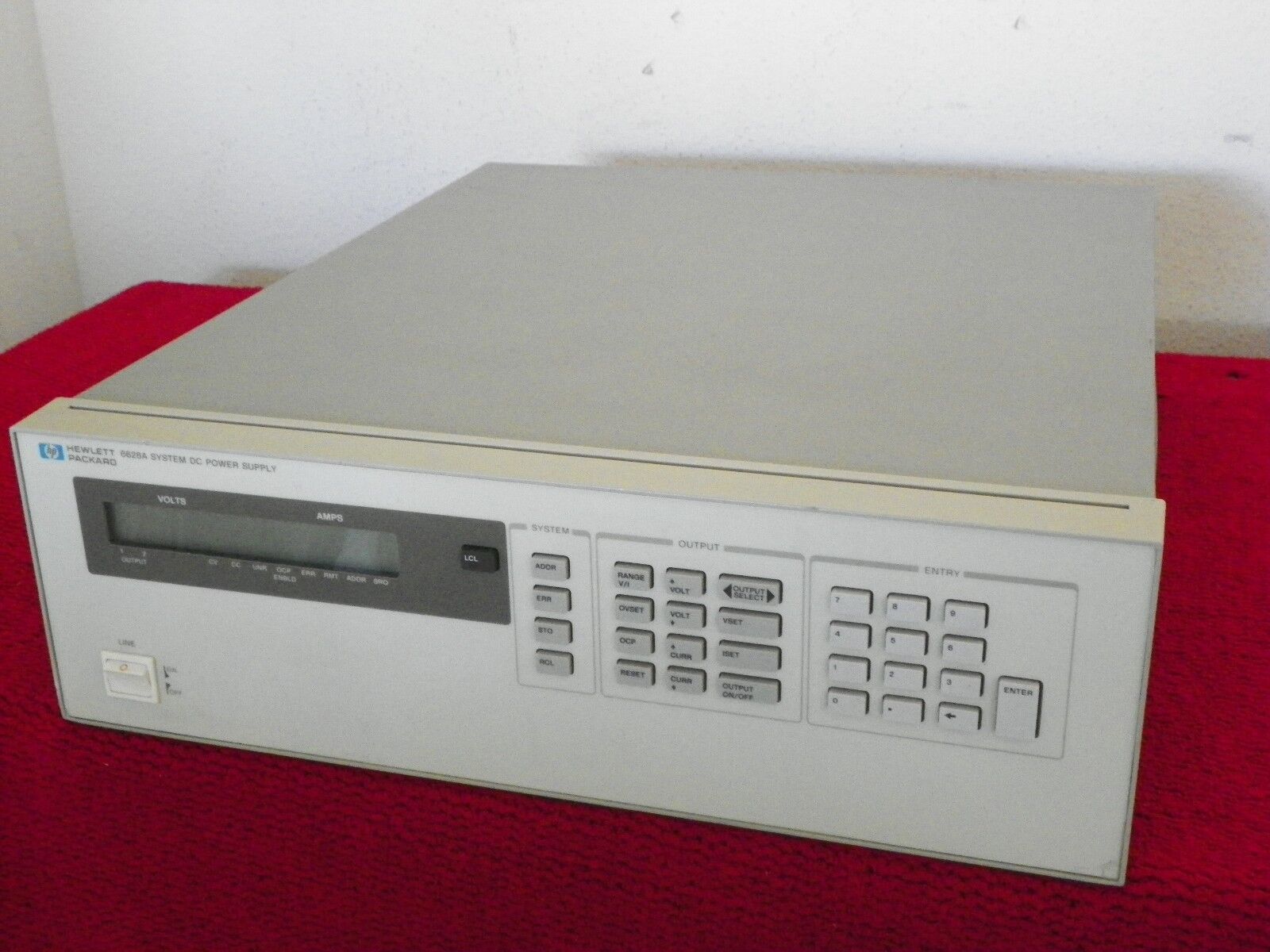 Agilent HP 6628A Dual Precision Power Supply, 50W, NIST cal w/DATA (12 in stock Agilent HP 6628A Dual Precision Power Supply, 50W, NIST cal w/DATA (12 in stock